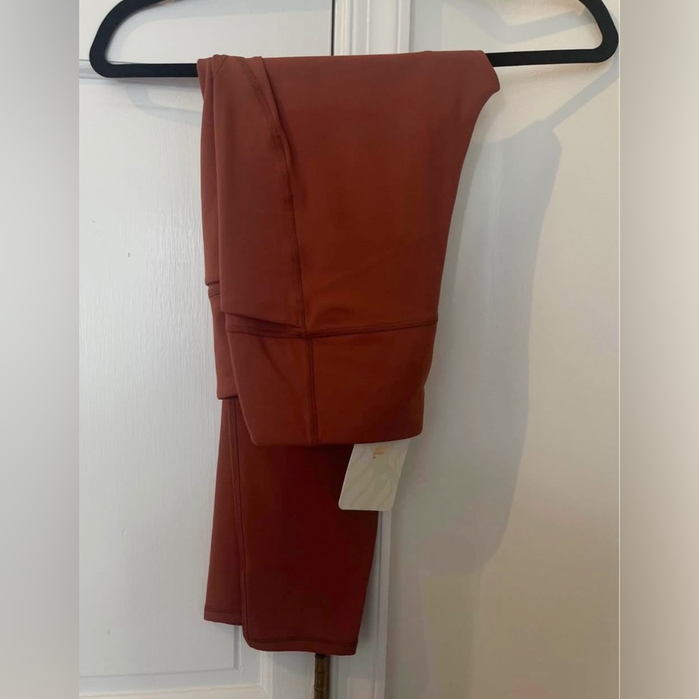 Fabletics Women's Crossover Terracotta Leggings